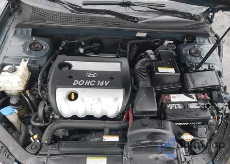 2007 Hyundai Sonata Gls из США, поврежденный, VIN 5NPET46C77H181276